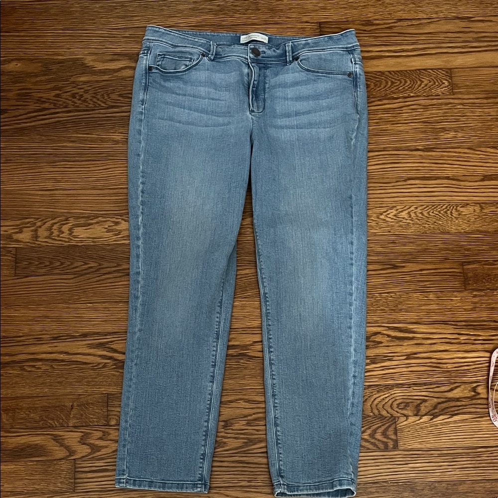 J. Jill Denim Blue Straight Leg Jeans